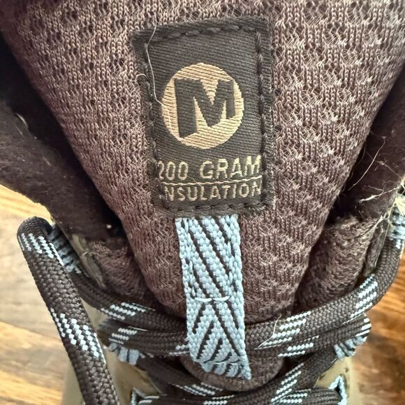 Merrell Thermo Fractal Boot Waterproof 200 Gram Insulation Green 10.5 - Picture 9 of 11